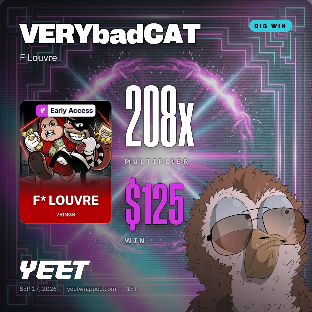 VERYbadCAT hit 208.3x on F Louvre