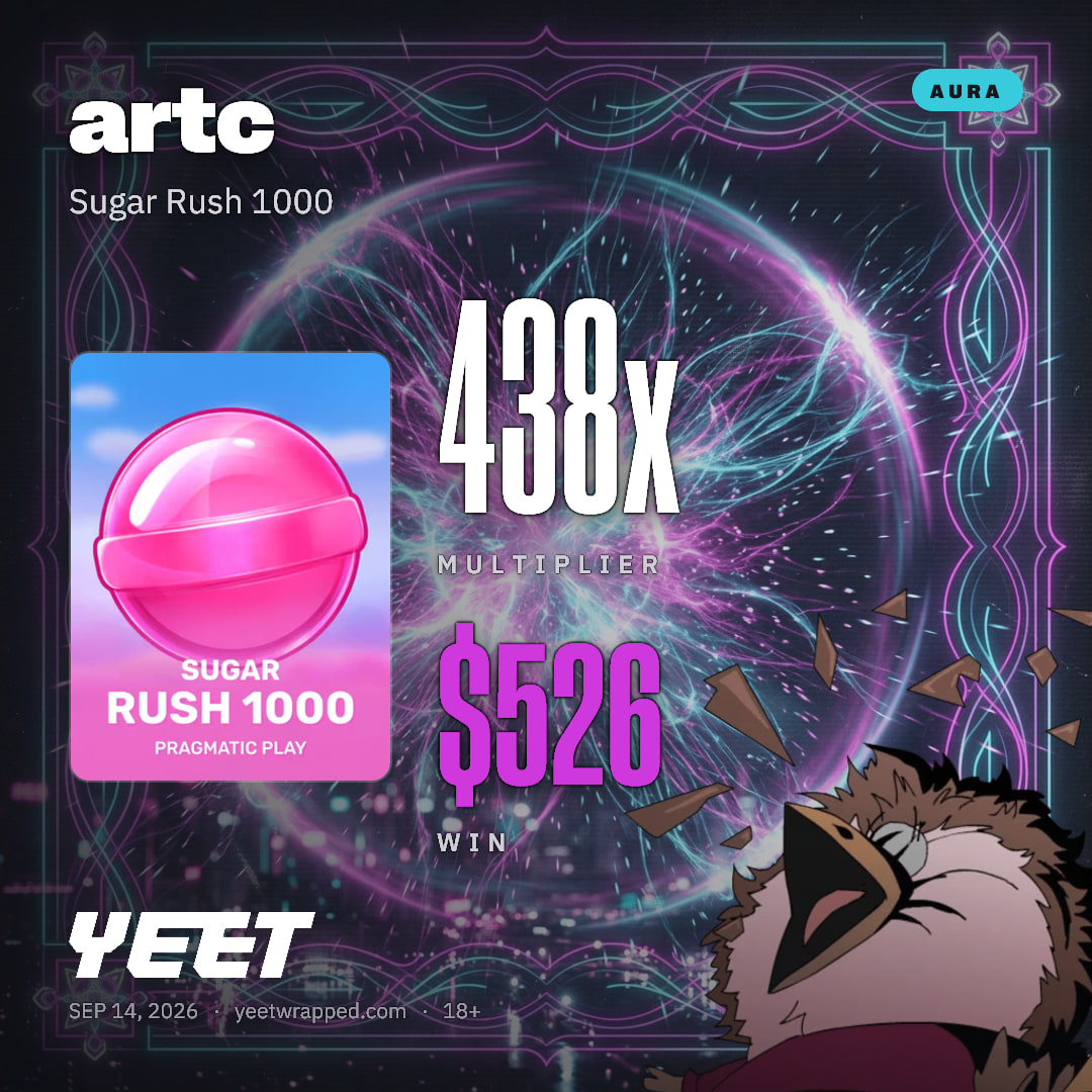 artc hit 438.4x on Sugar Rush 1000