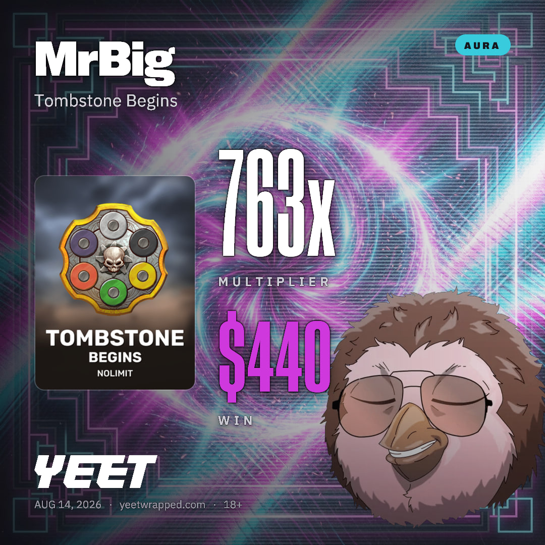 MrBig hit 763.4x on Tombstone Begins