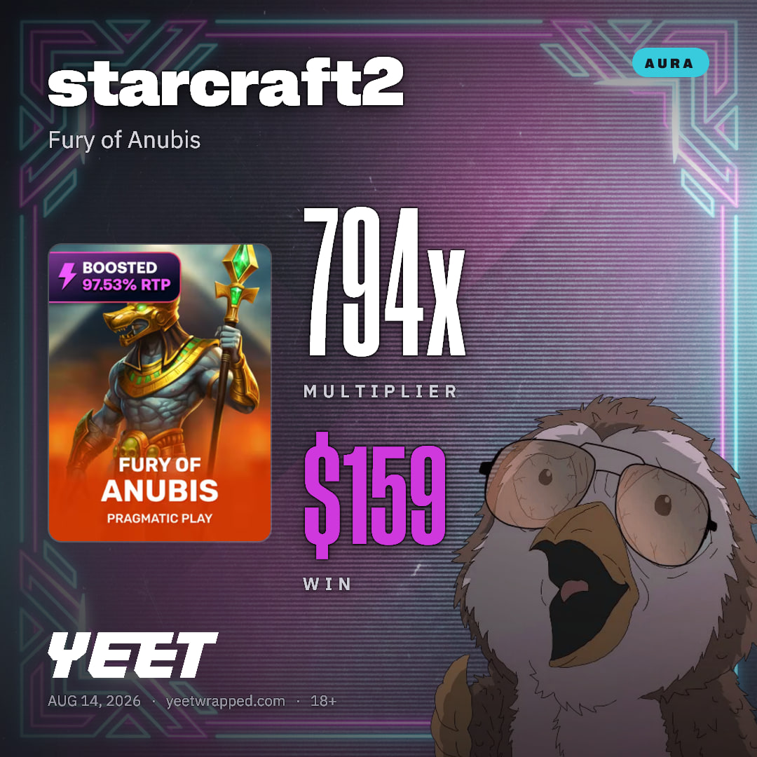 starcraft2 hit 794.4x on Fury of Anubis