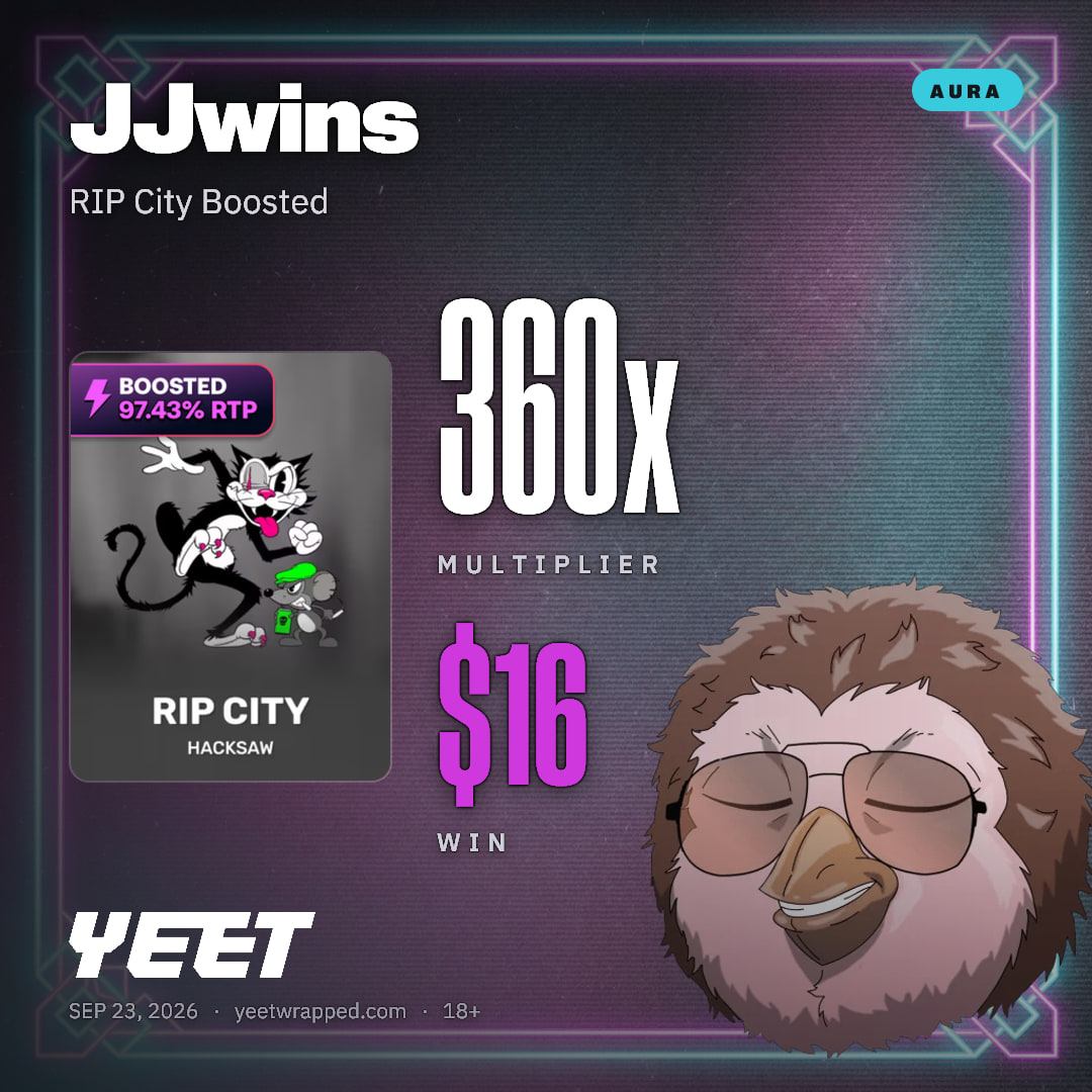 JJwins hit 359.9x on RIP City Boosted