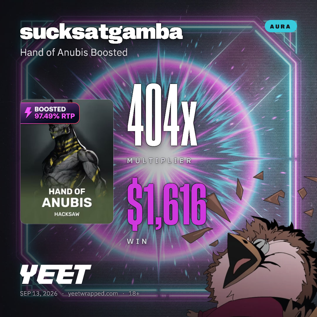 sucksatgamba hit 404x on Hand of Anubis Boosted