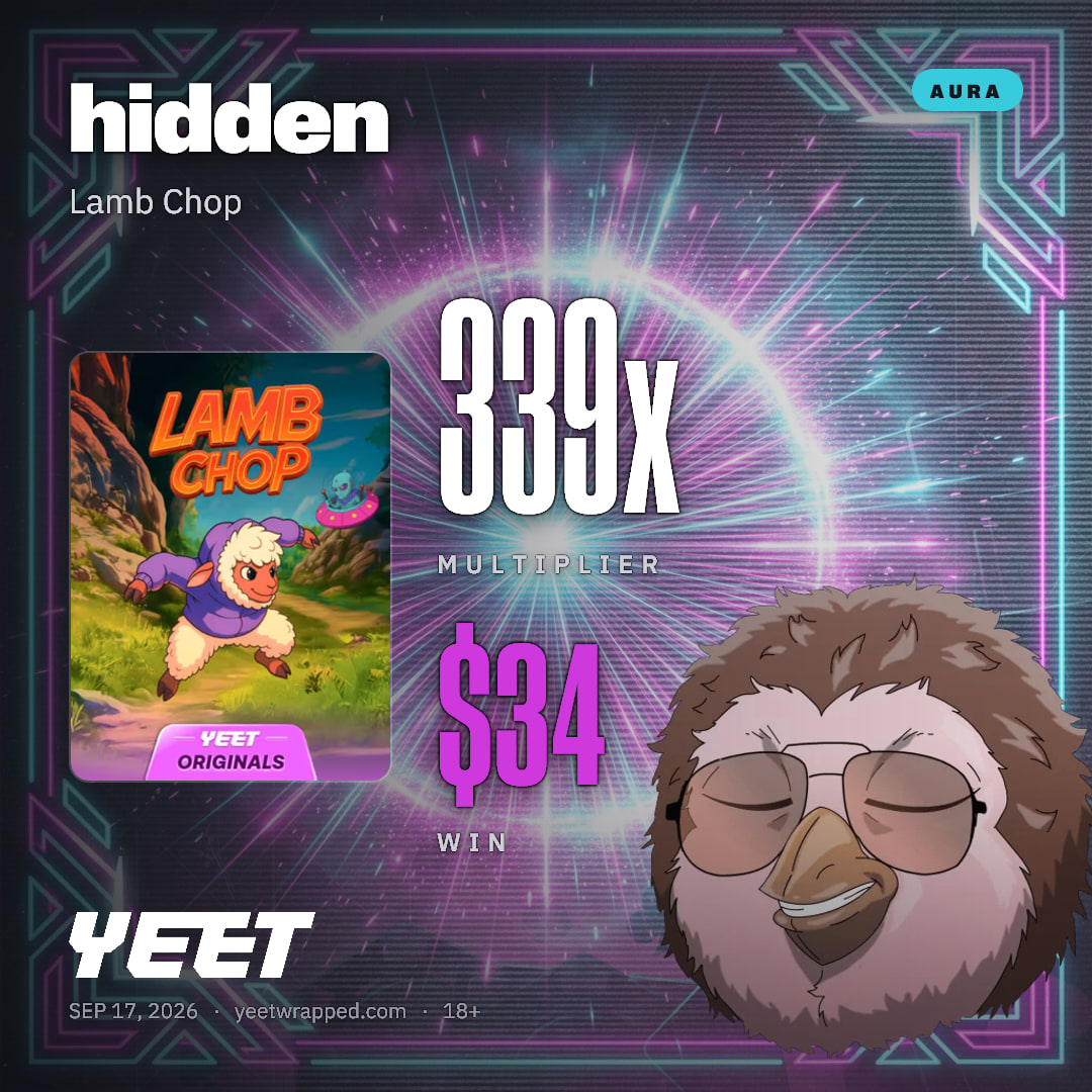 hidden hit 338.7x on Lamb Chop