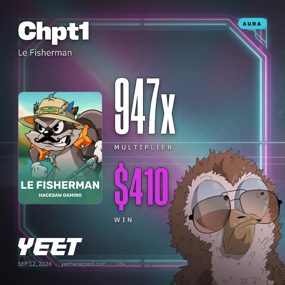 Chpt1 hit 947.1x on Le Fisherman