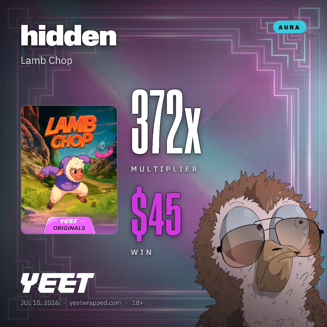 hidden hit 371.8x on Lamb Chop
