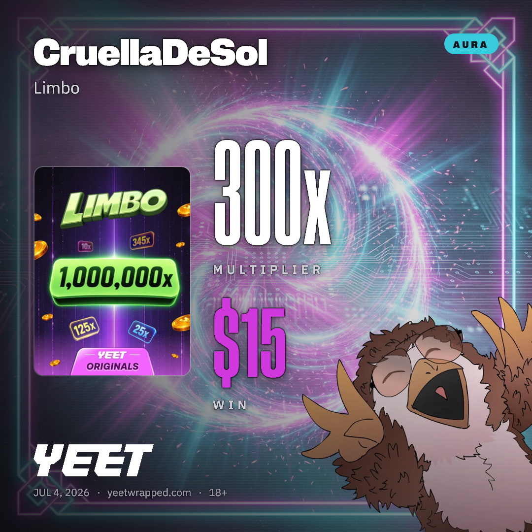 CruellaDeSol hit 300x on Limbo