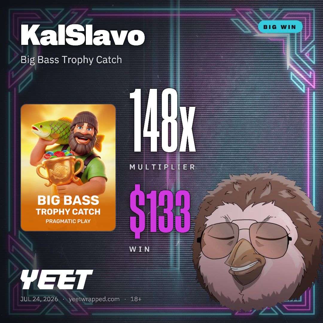 KalSlavo hit 148x on Big Bass Trophy Catch