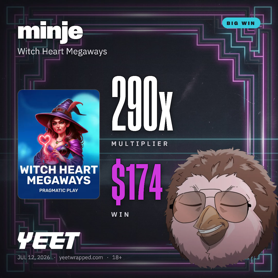 minje hit 289.8x on Witch Heart Megaways