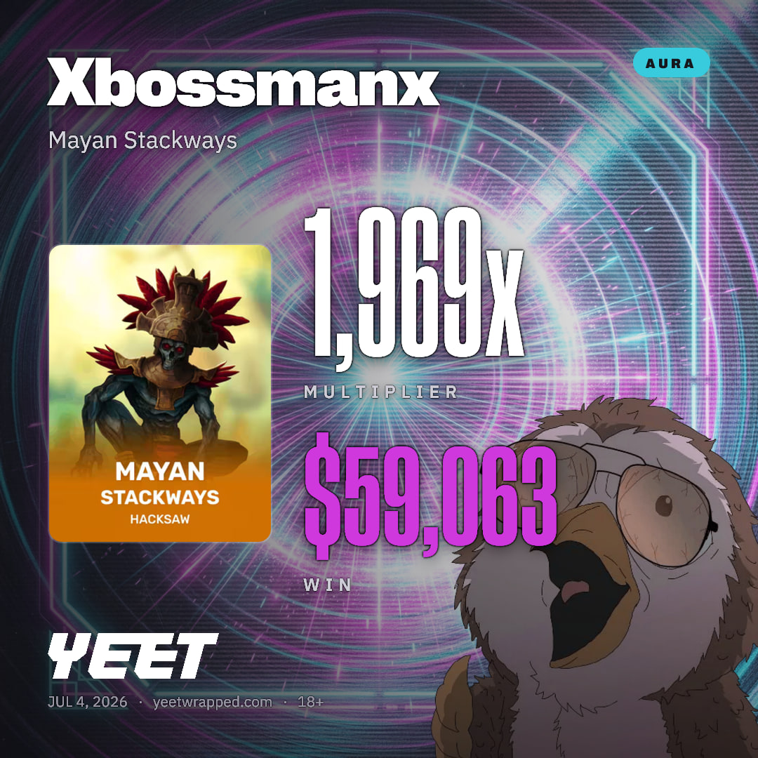 Xbossmanx hit 1,969x on Mayan Stackways