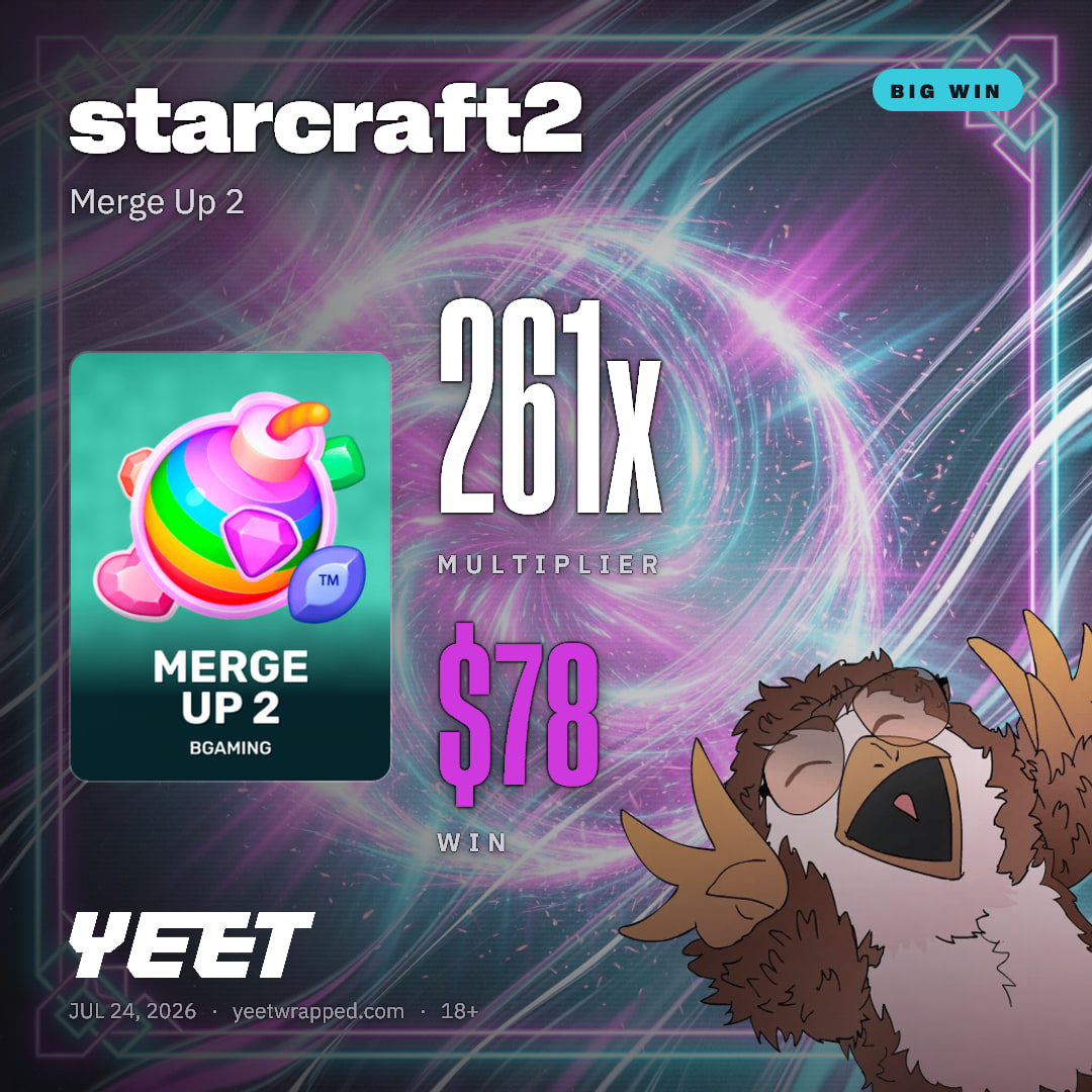 starcraft2 hit 261.1x on Merge Up 2