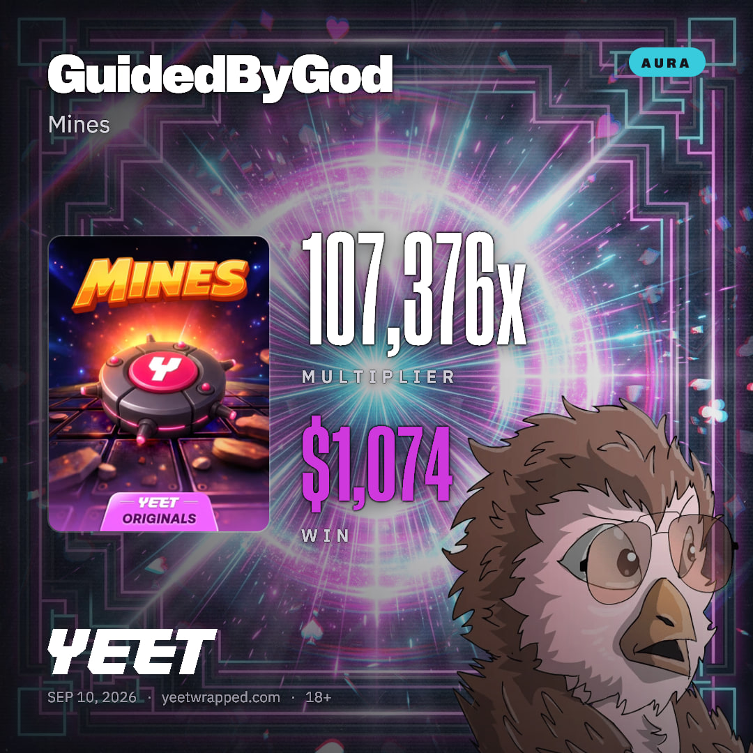 GuidedByGod hit 107,376x on Mines