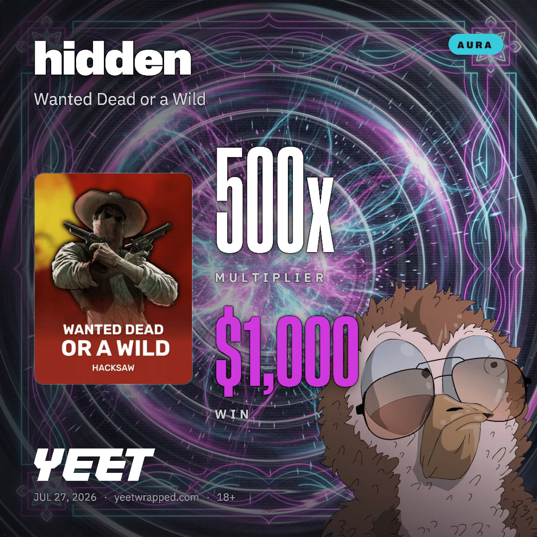 hidden hit 500x on Wanted Dead or a Wild
