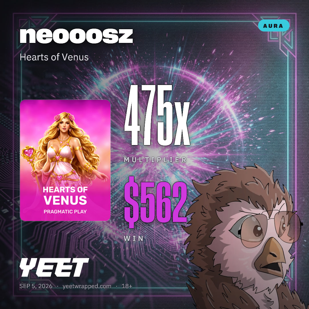 neooosz hit 474.8x on Hearts of Venus