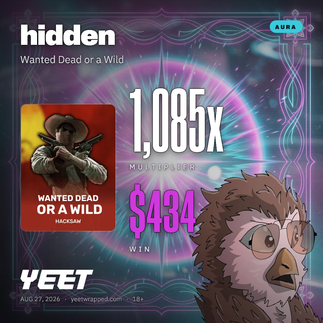 hidden hit 1,085x on Wanted Dead or a Wild