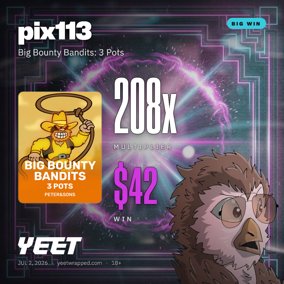 pix113 hit 207.9x on Big Bounty Bandits: 3 Pots