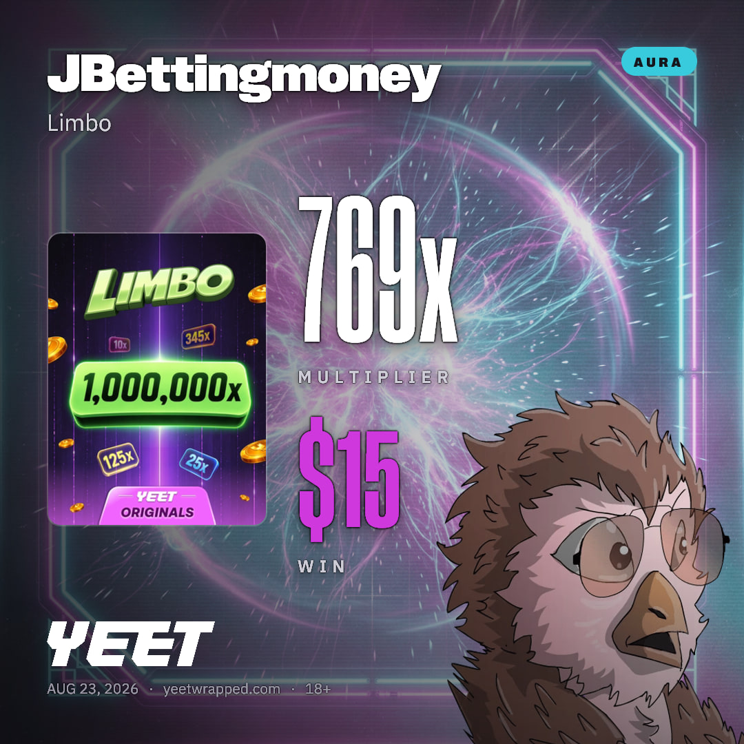 JBettingmoney hit 769x on Limbo