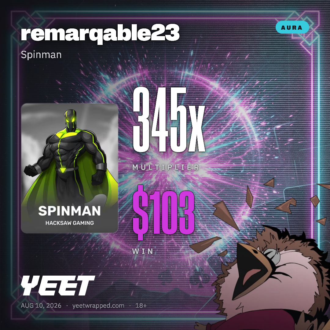 remarqable23 hit 344.6x on Spinman