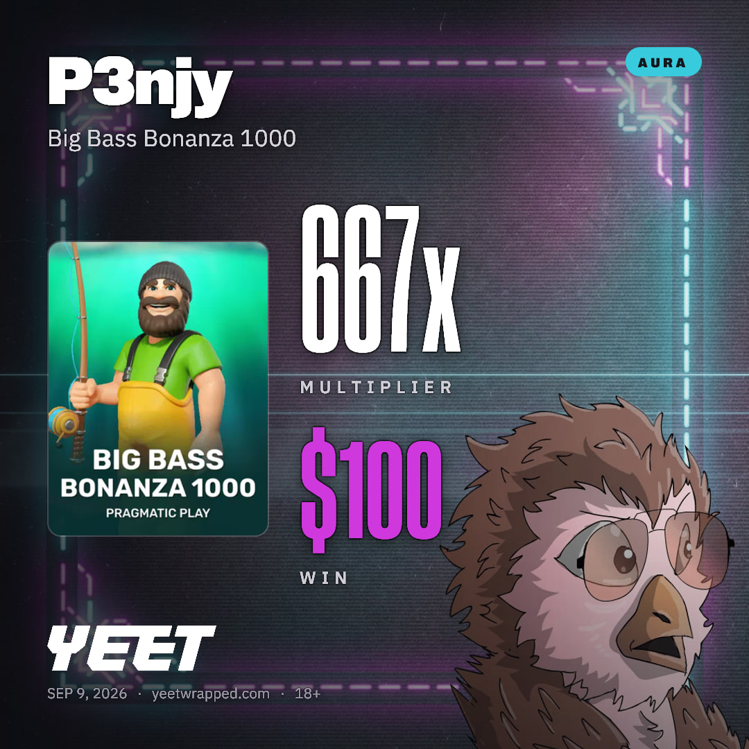 P3njy hit 666.8x on Big Bass Bonanza 1000