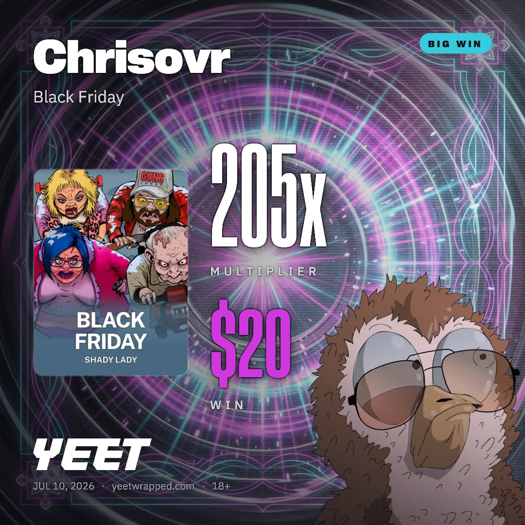 Chrisovr hit 204.5x on Black Friday
