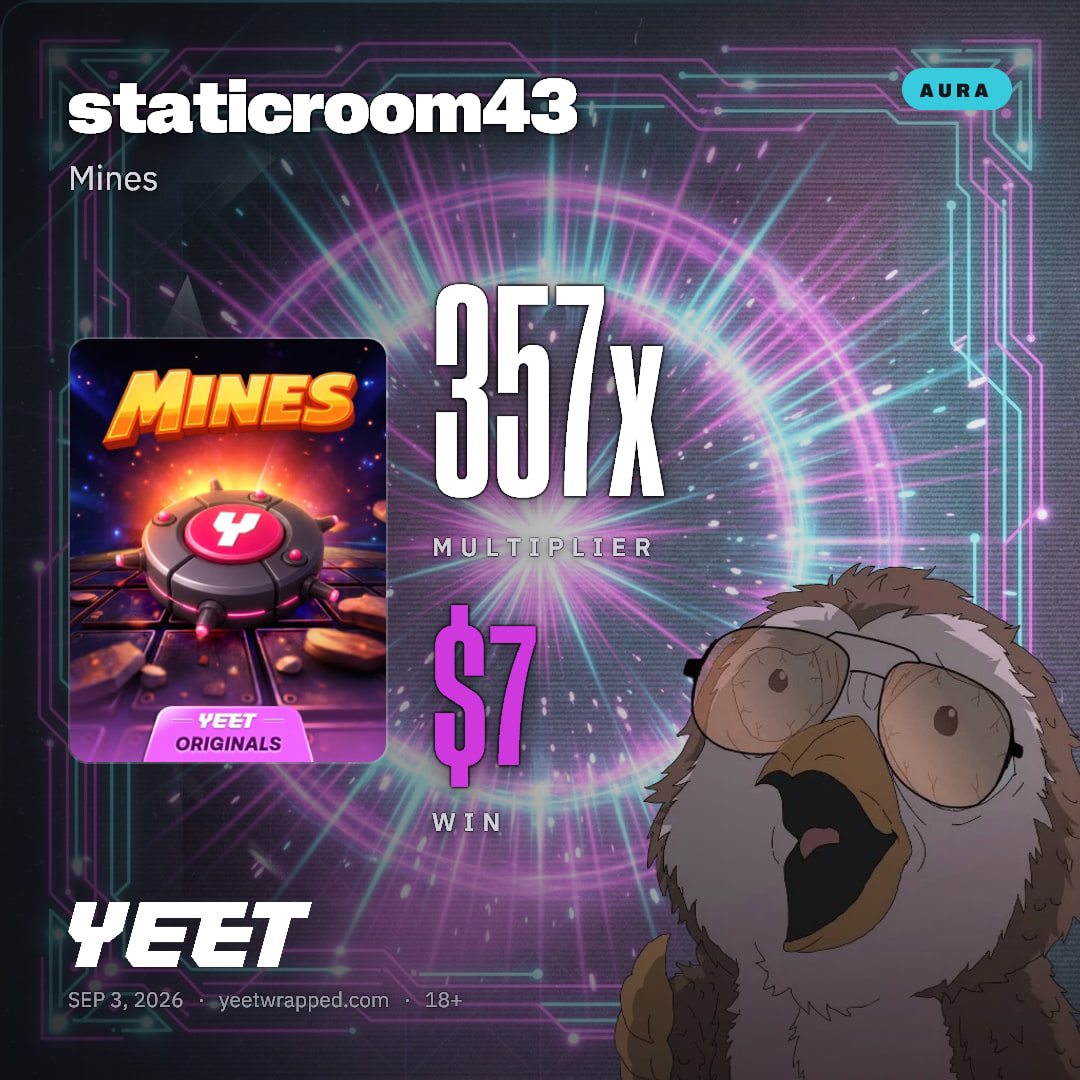 staticroom43 hit 356.6x on Mines