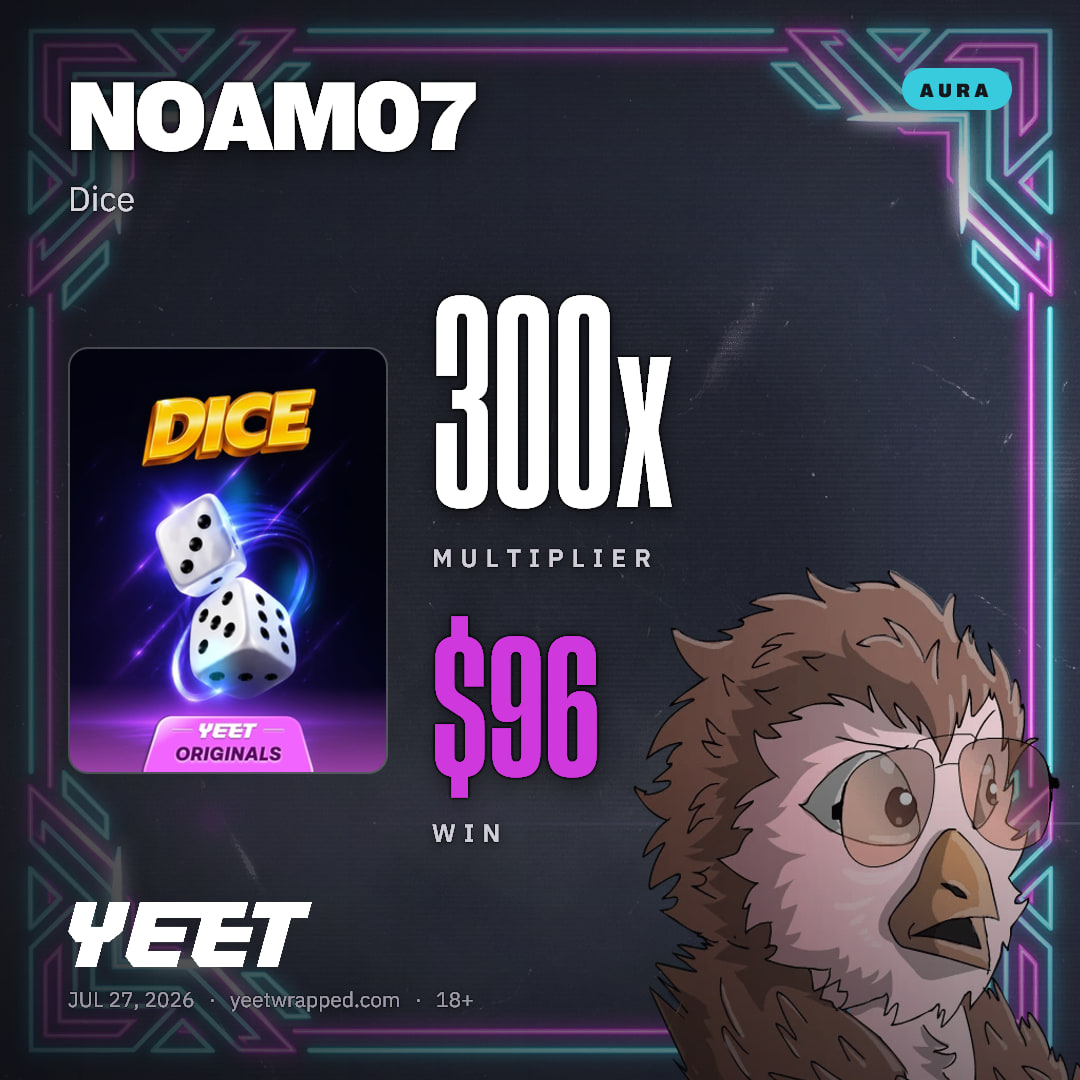 NOAM07 hit 300x on Dice