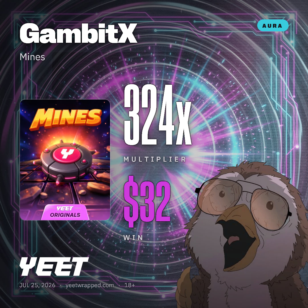 GambitX hit 323.7x on Mines
