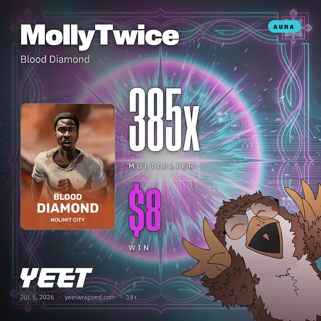 MollyTwice hit 384.7x on Blood Diamond