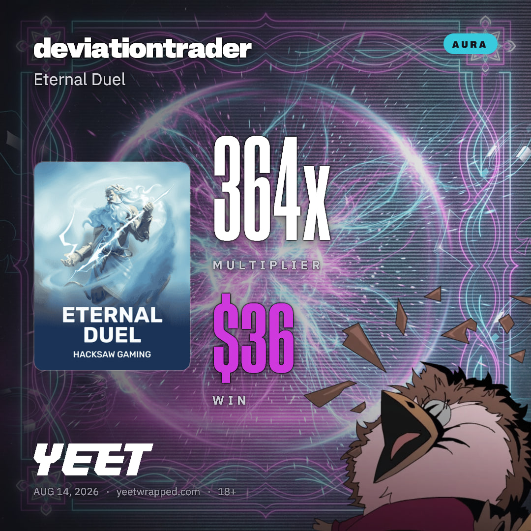 deviationtrader hit 363.9x on Eternal Duel