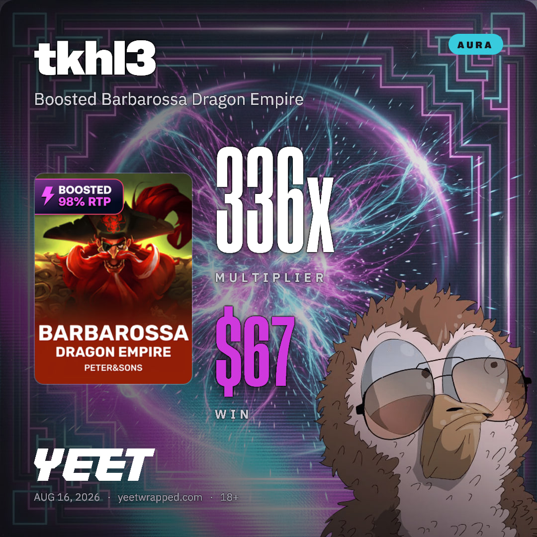 tkhl3 hit 335.6x on Boosted Barbarossa Dragon Empire