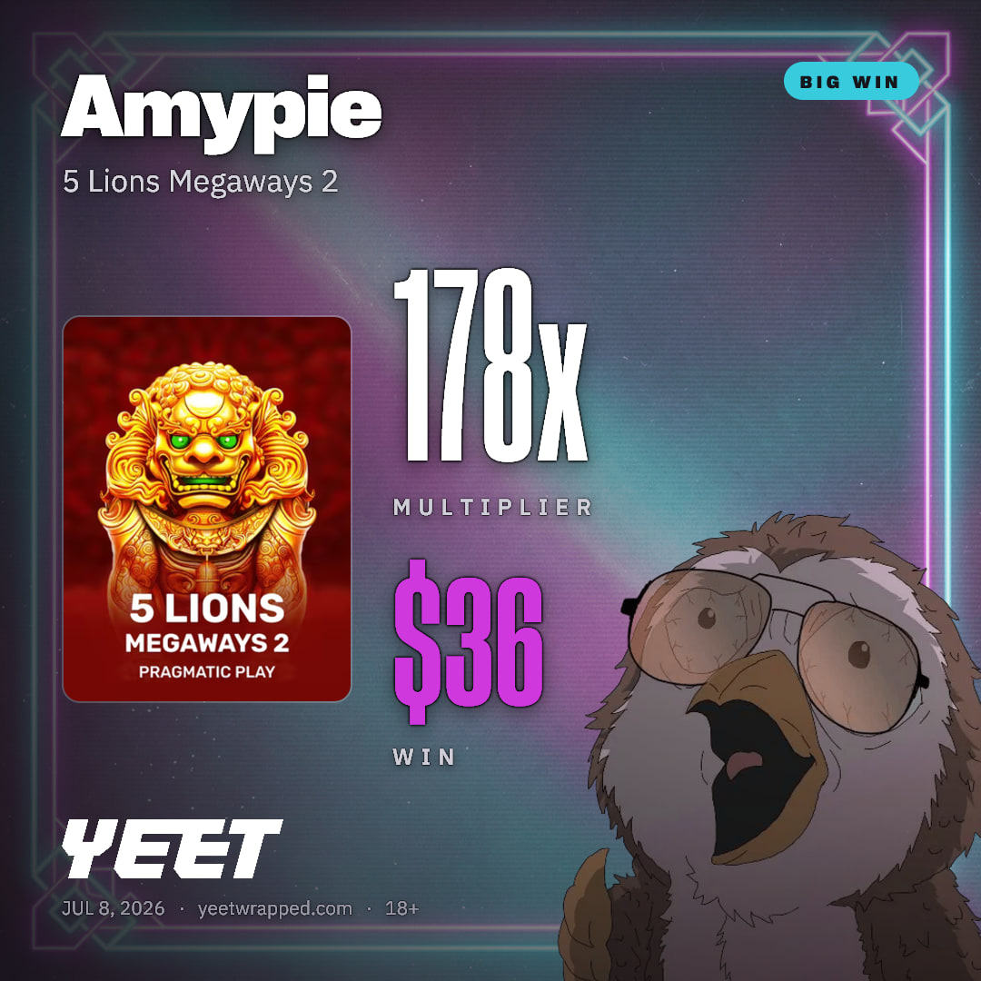 Amypie hit 177.8x on 5 Lions Megaways 2