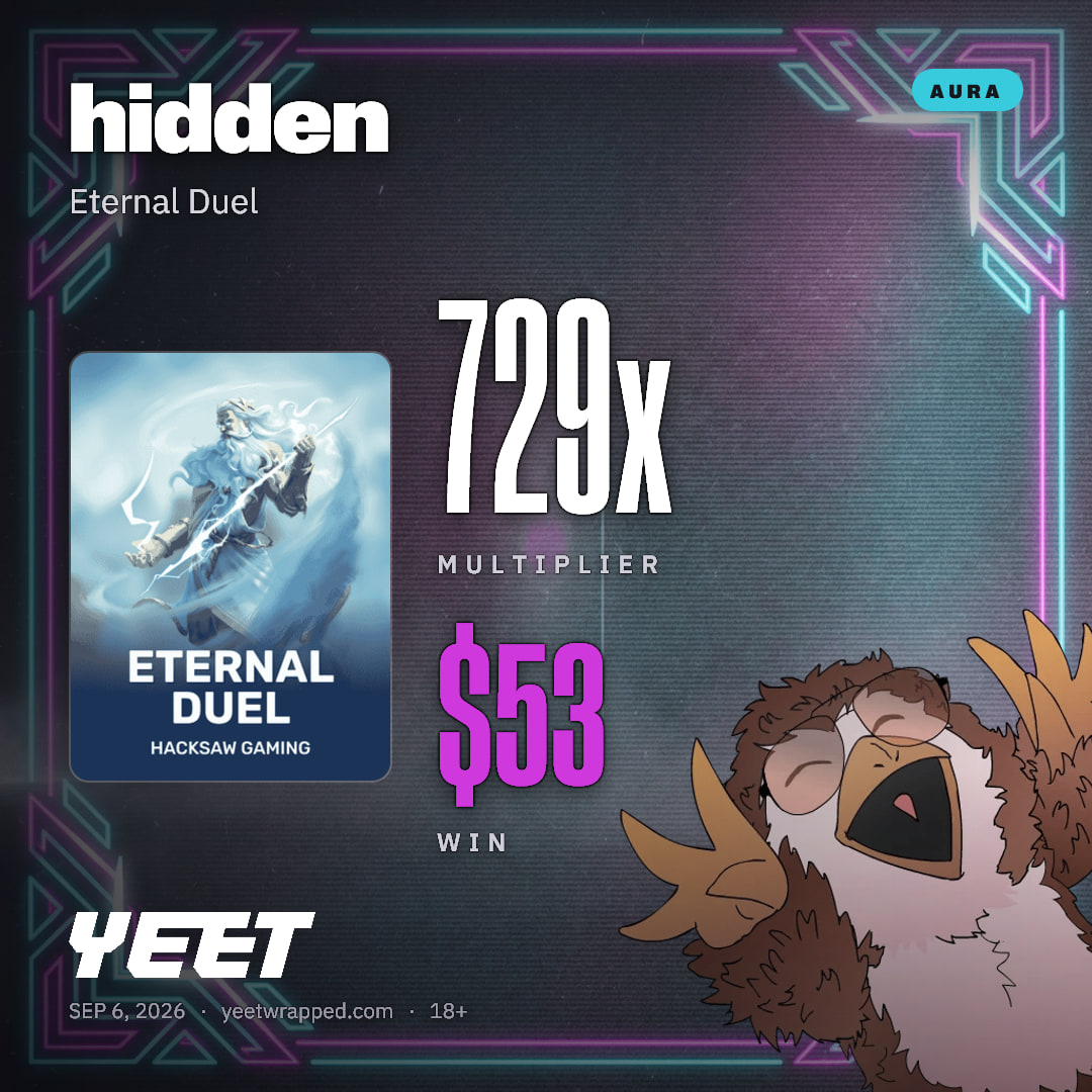 hidden hit 729.2x on Eternal Duel