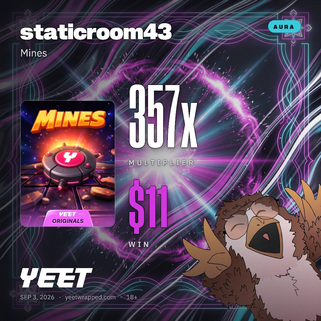 staticroom43 hit 356.6x on Mines