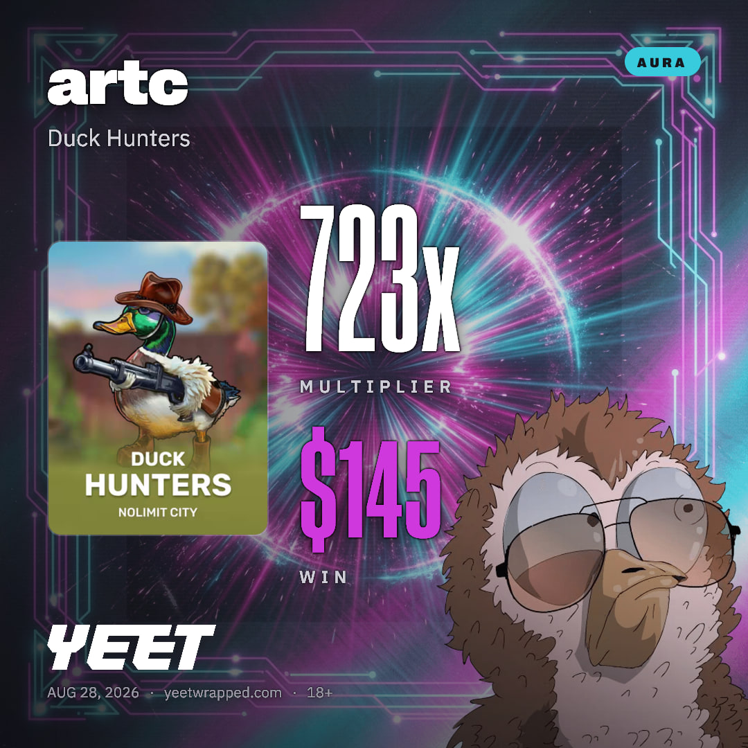artc hit 722.6x on Duck Hunters