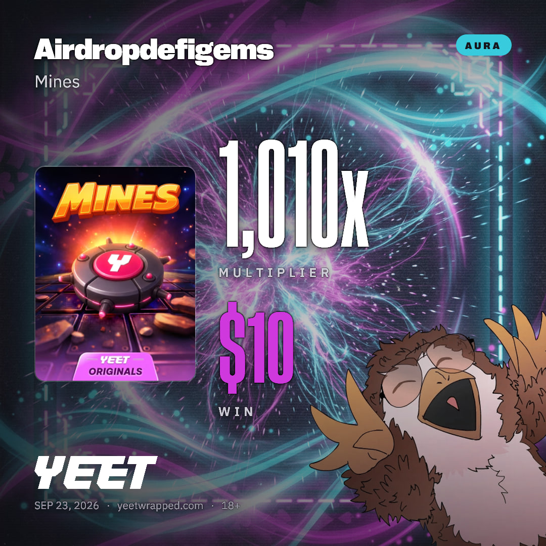 Airdropdefigems hit 1,010x on Mines