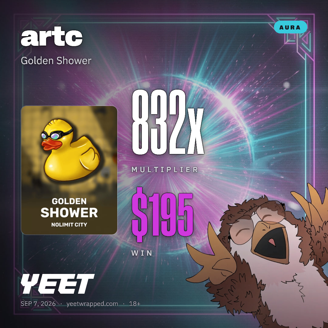 artc hit 832x on Golden Shower