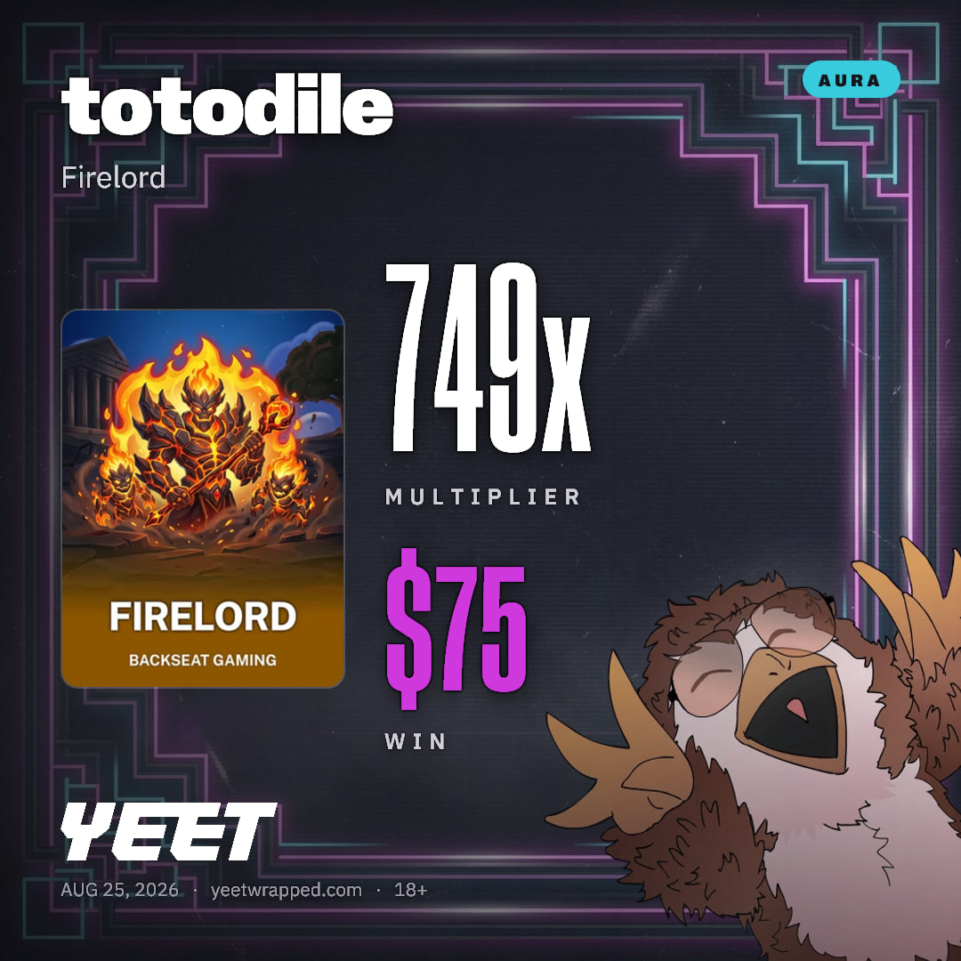 totodile hit 748.8x on Firelord