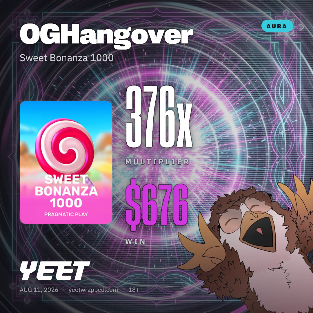 OGHangover hit 376.3x on Sweet Bonanza 1000