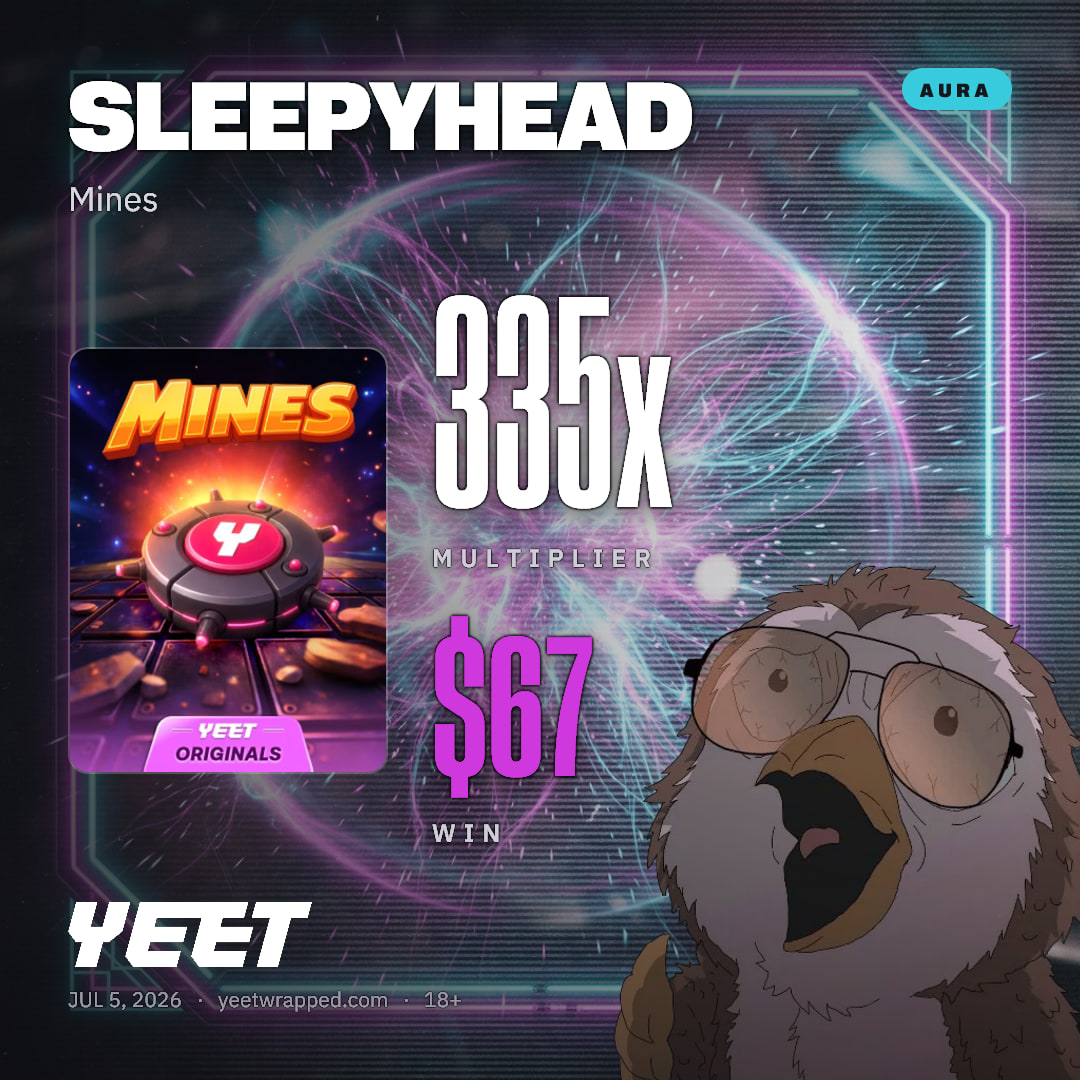 SLEEPYHEAD hit 335.4x on Mines