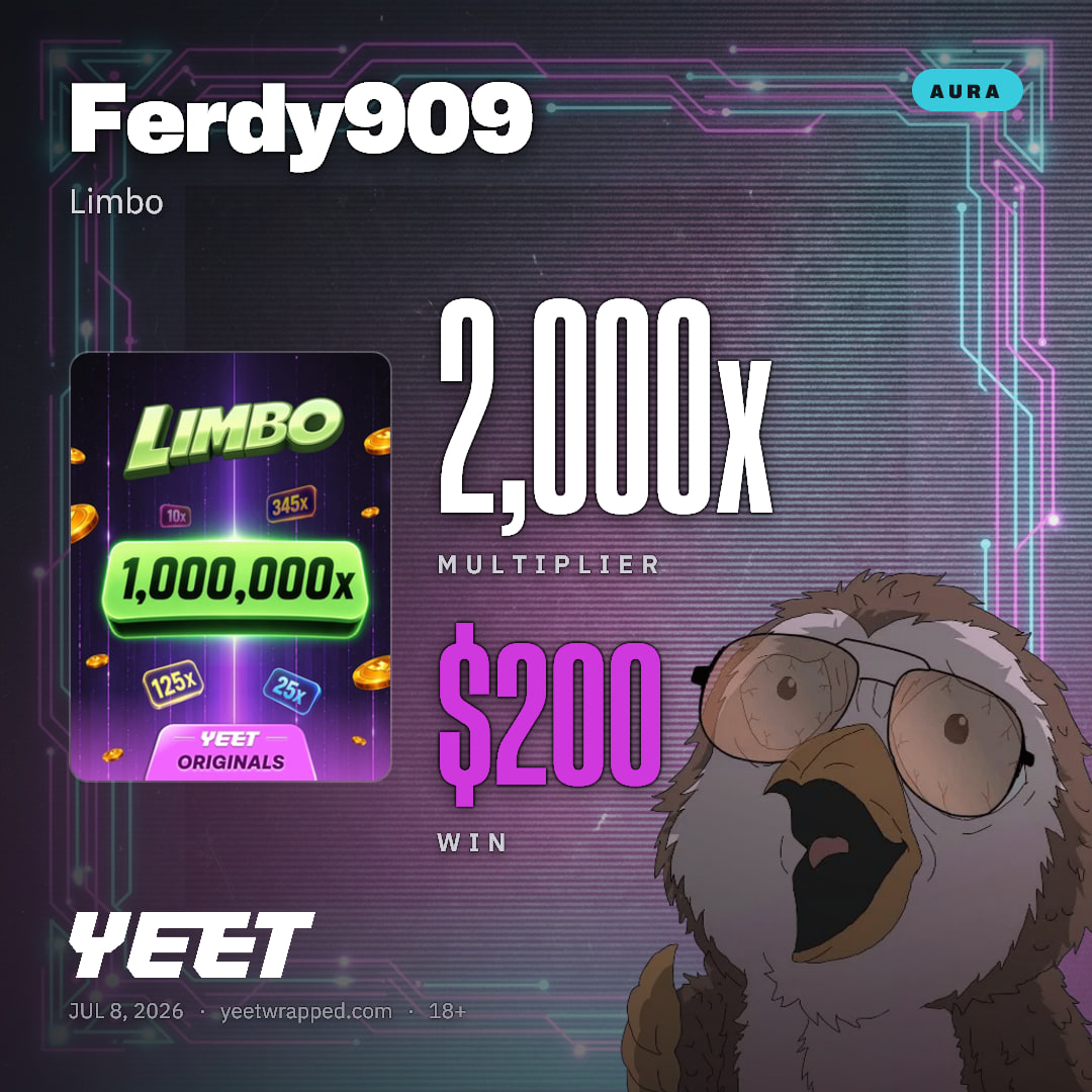 Ferdy909 hit 2,000x on Limbo