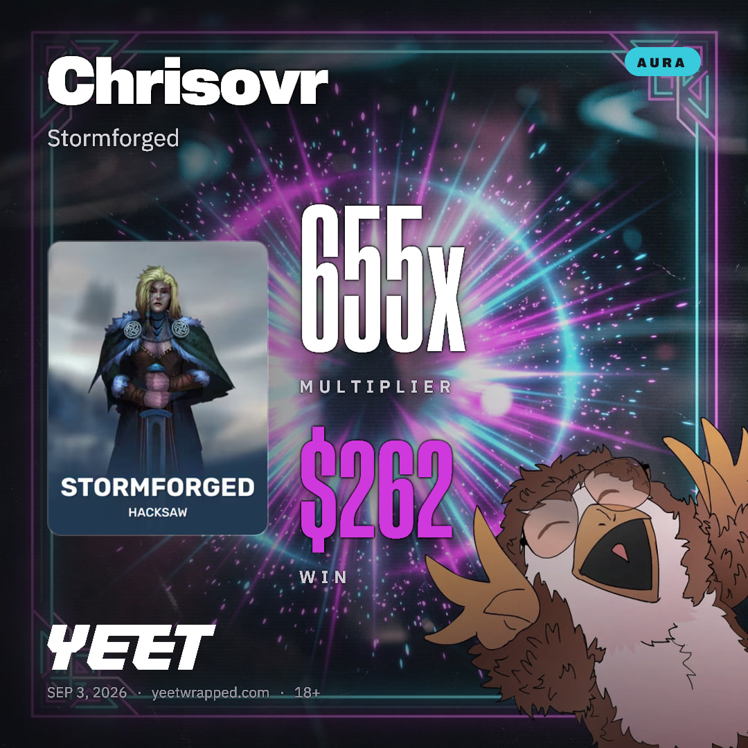Chrisovr hit 654.9x on Stormforged