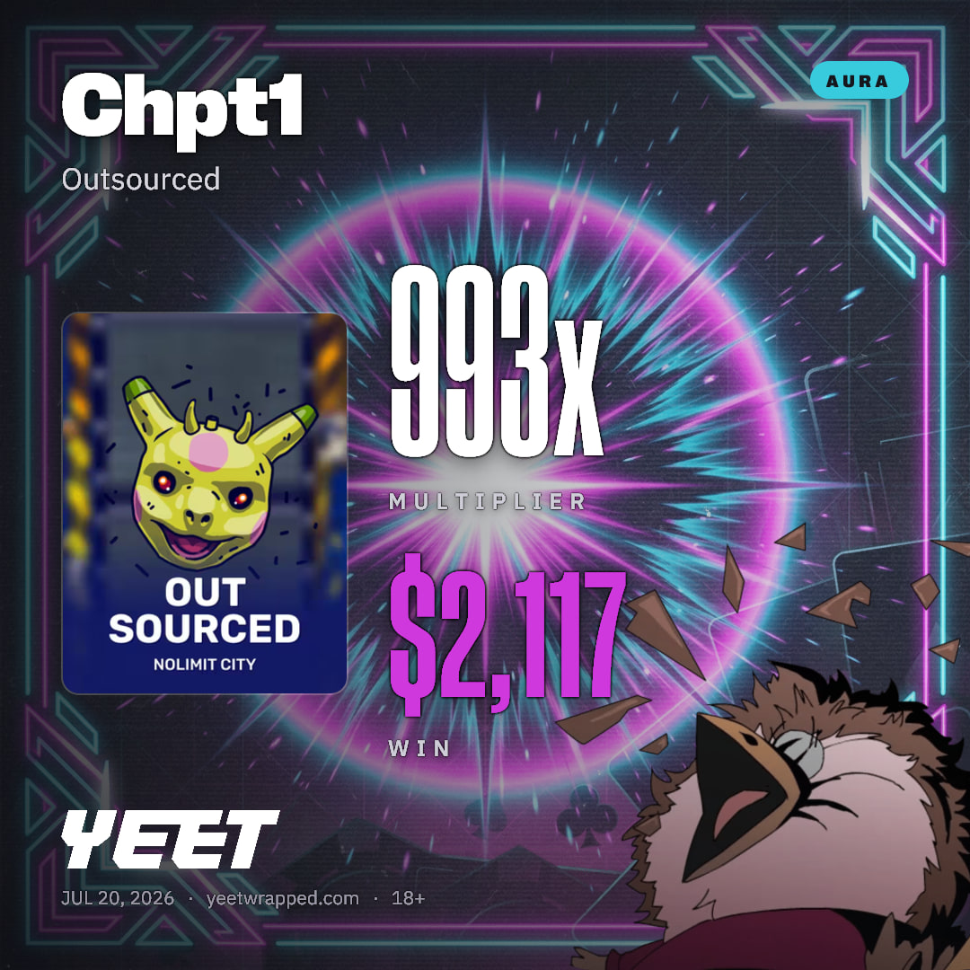 Chpt1 hit 993.3x on Outsourced