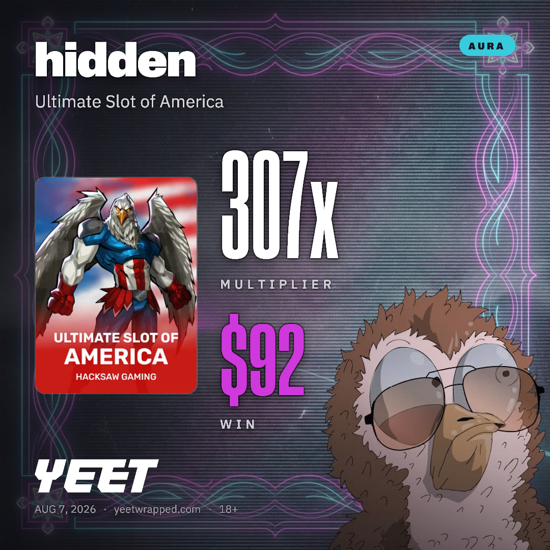 hidden hit 306.8x on Ultimate Slot of America