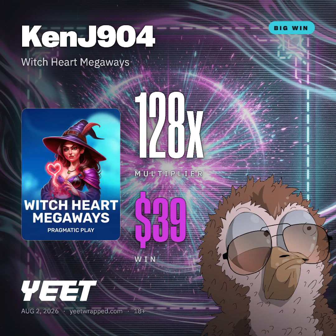 KenJ904 hit 128.5x on Witch Heart Megaways