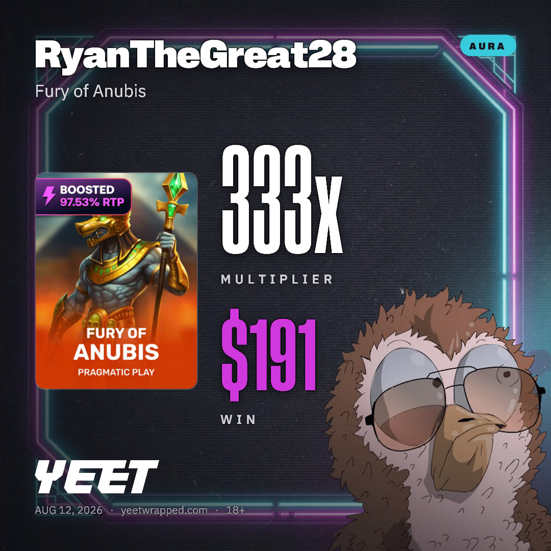 RyanTheGreat28 hit 333.4x on Fury of Anubis