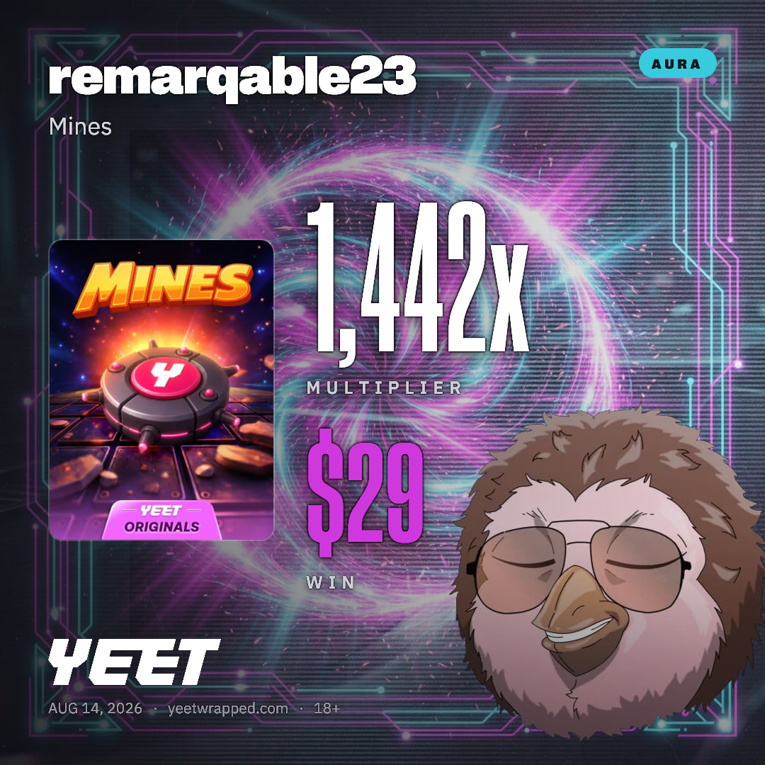 remarqable23 hit 1,442x on Mines