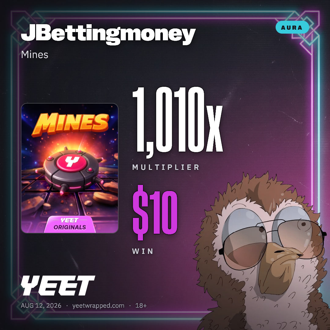JBettingmoney hit 1,010x on Mines