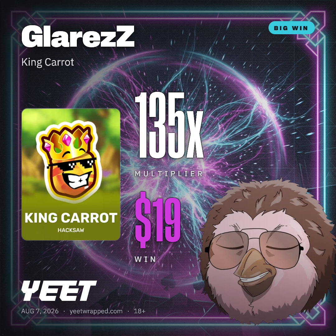 GlarezZ hit 135.3x on King Carrot