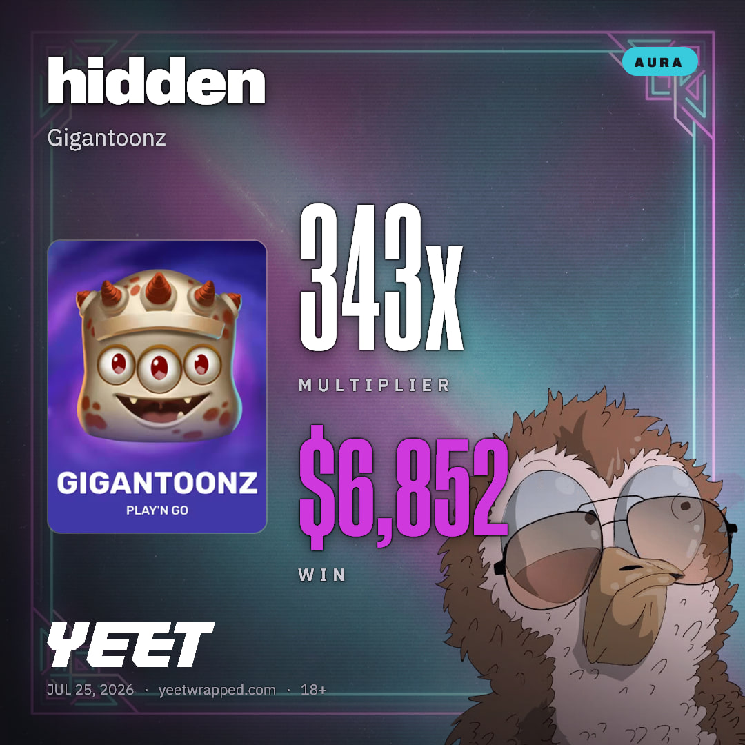 hidden hit 342.6x on Gigantoonz