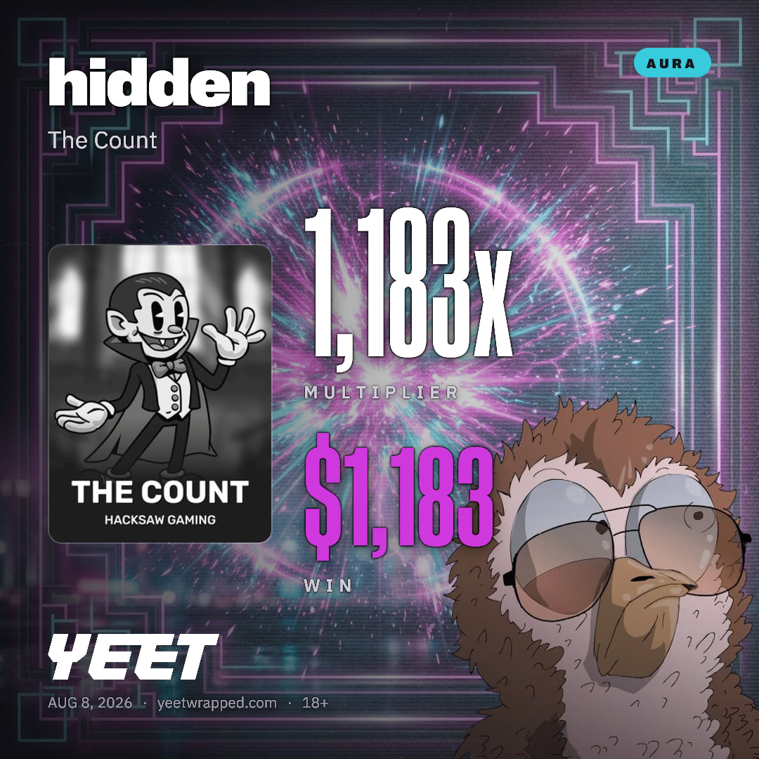 hidden hit 1,183x on The Count