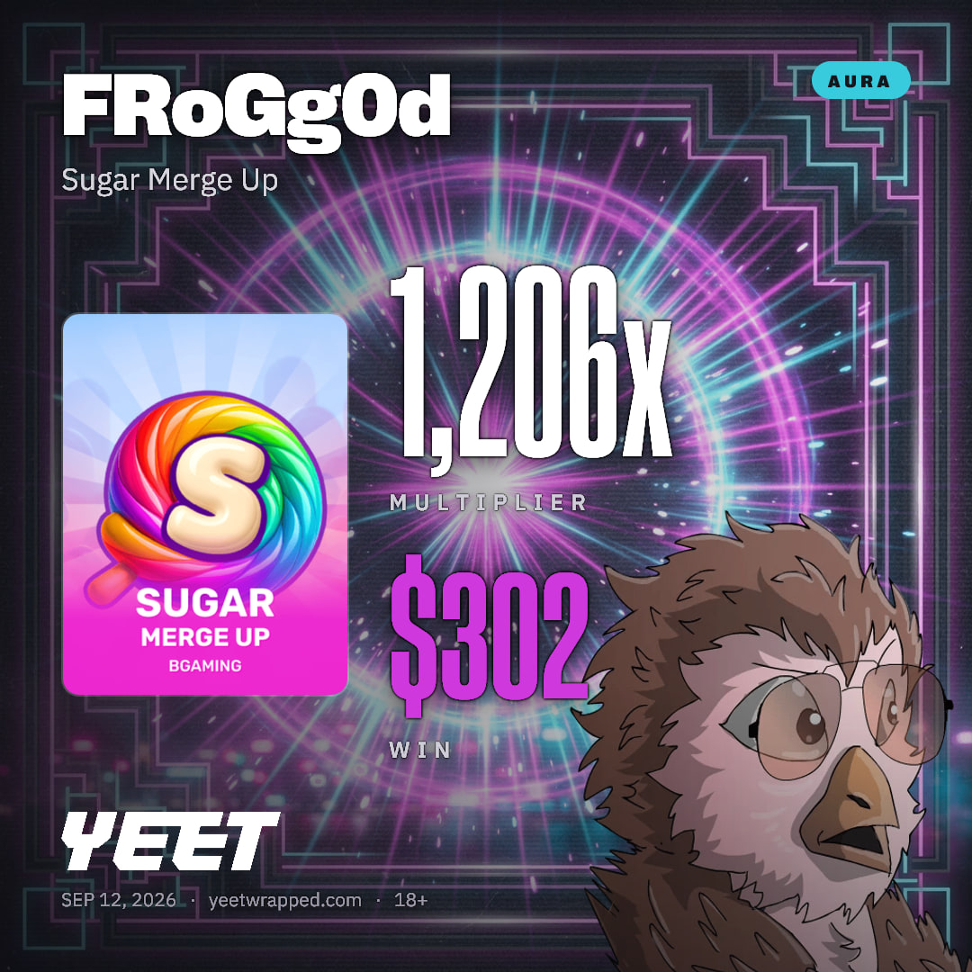 FRoGg0d hit 1,206x on Sugar Merge Up